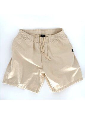 THRILLS Minimal Work Volley Men's Unbleached 100% Organic Cotton Shorts Size 32